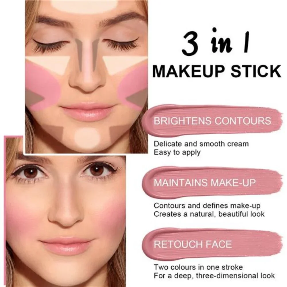 6 Colors Cream Contour Stick Makeup Contour Kit